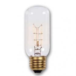 04128 DECORATIVE ST20 MEDBASE T12 , VINTAGE CLEAR BULB (DISCONTINUED)